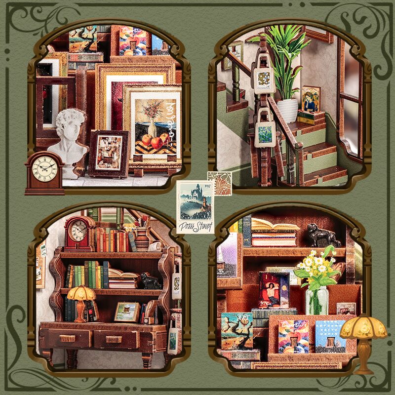 Miniatuur - Gallery Bookstore - CWGC214 - Cutebee