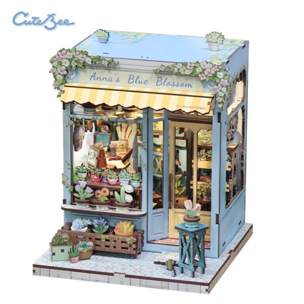 Miniatuur - Anna's Blue Blossom - CWGC211 - Cutebee