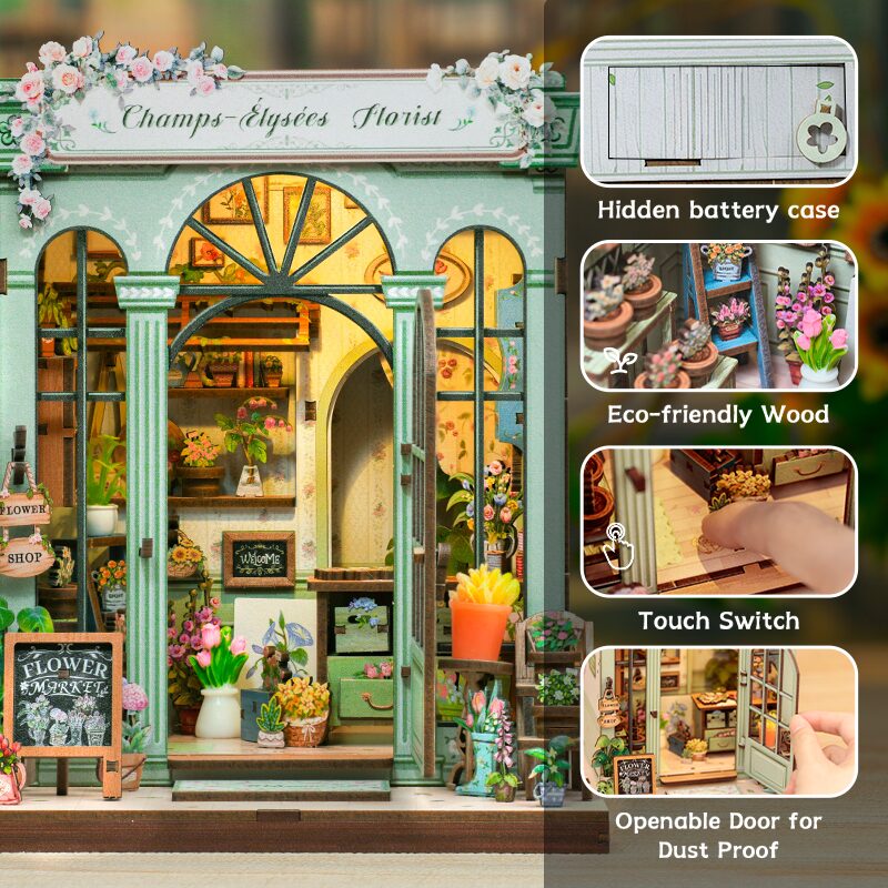 Miniatuur - Champs-Elysees Florist - CWGC201 - Cutebee