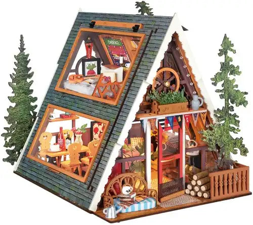 Miniatuur - A-Frame Cabin - DG181 - Rolife