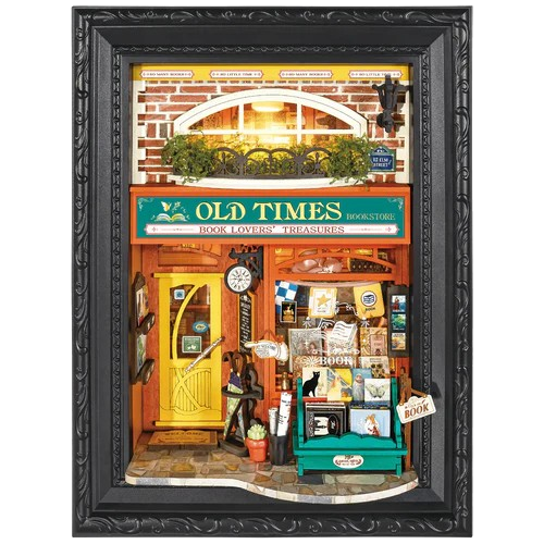 Miniatuur - Old Times Bookstore - DP004 - Rolife