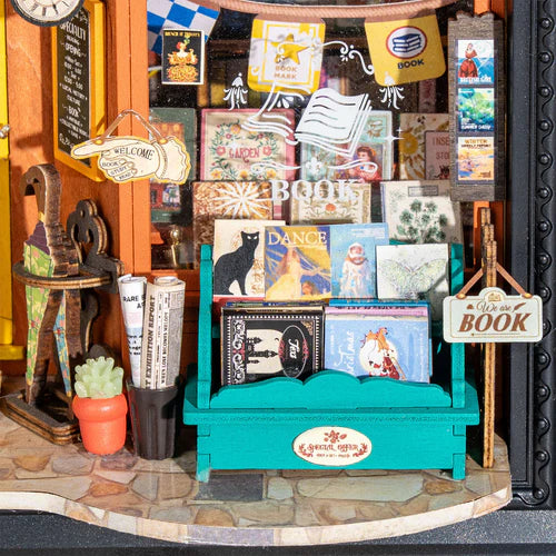 Miniatuur - Old Times Bookstore - DP004 - Rolife