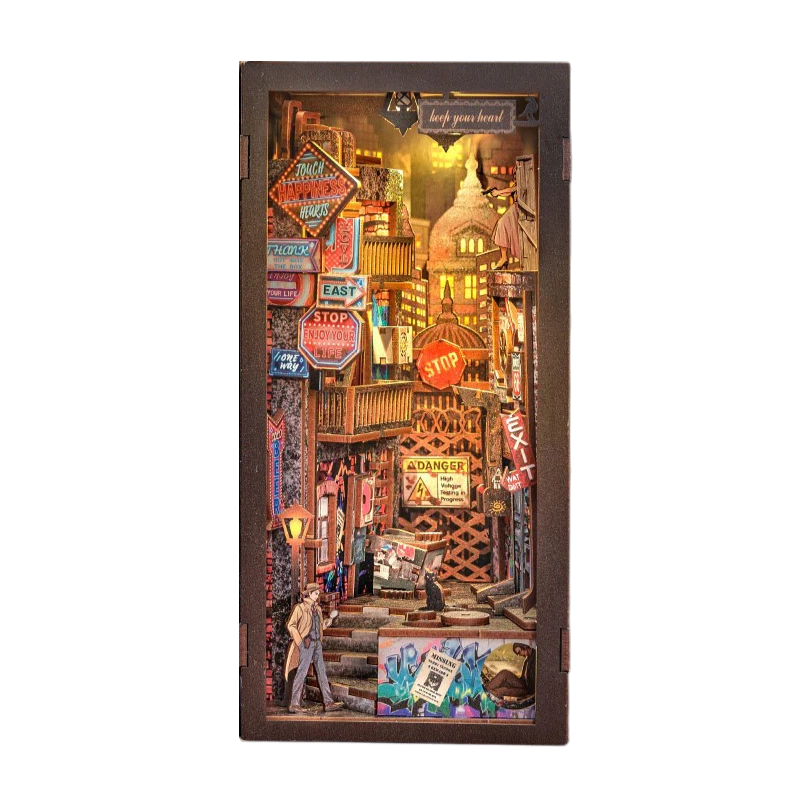 Miniatuur - Book Nook - The Long Goodbye - CuteBee