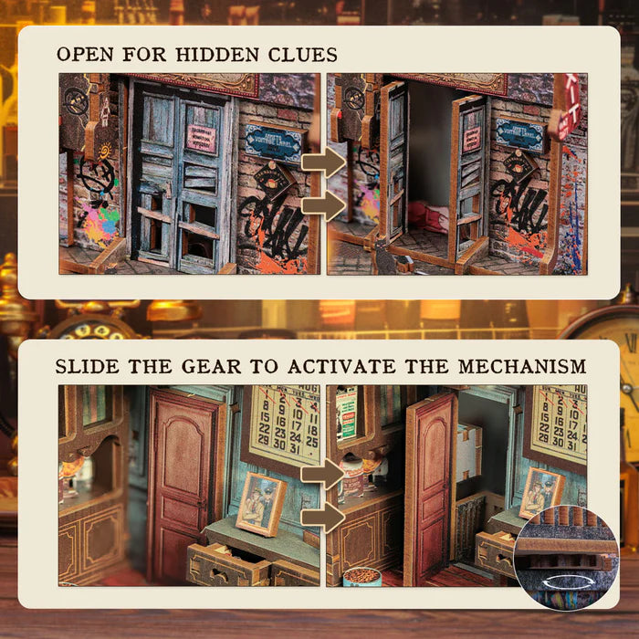 Miniatuur - Book Nook - The Long Goodbye - CuteBee