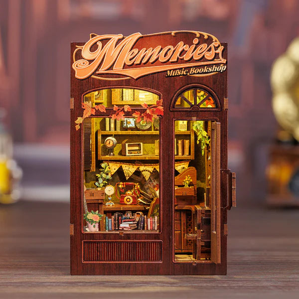 Miniatuur - Book Nook - Memories Music Bookshop - CuteBee