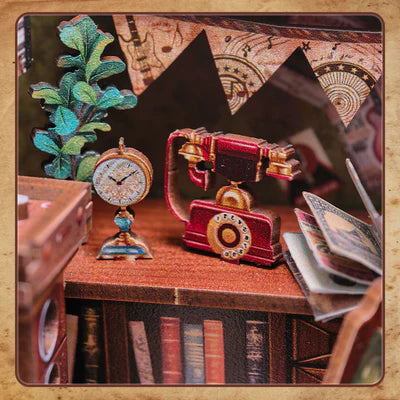Miniatuur - Book Nook - Memories Music Bookshop - CuteBee