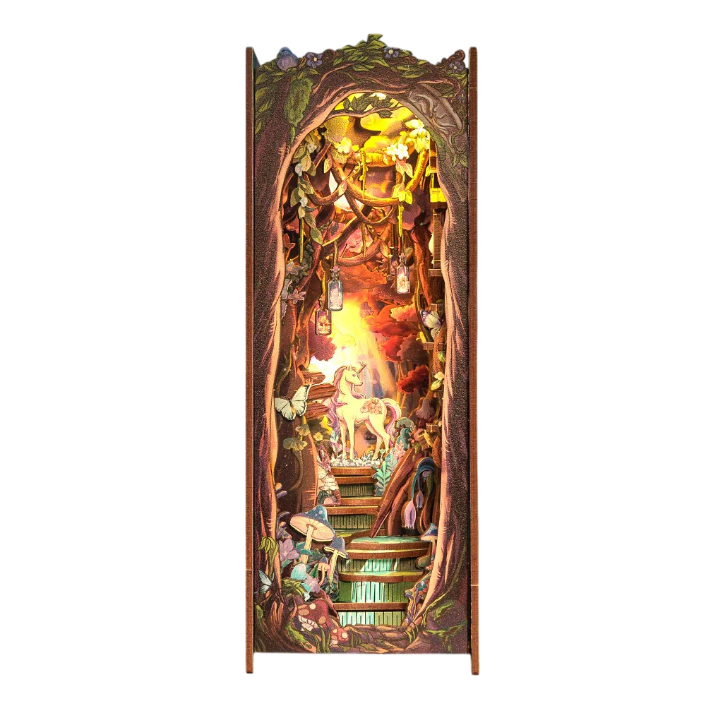 Miniatuur - Book Nook - The Grace of the Forest - CuteBee