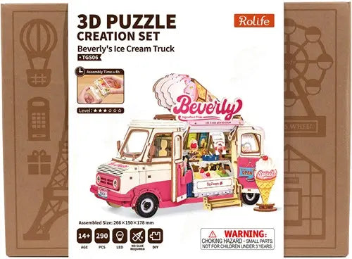Miniatuur - Beverly's Ice Cream Truck - TGS06 - Rolife