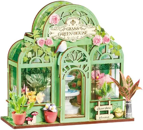 Miniatuur - Green Fountain Garden - DS049 - Rolife