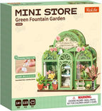 Miniatuur - Green Fountain Garden - DS049 - Rolife