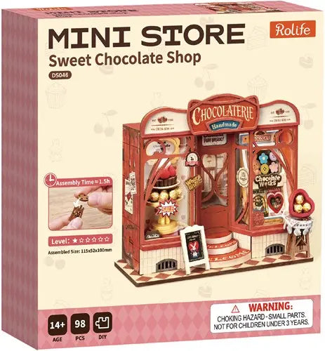 Miniatuur - Sweet Chocolate Shop - DS046 - Rolife