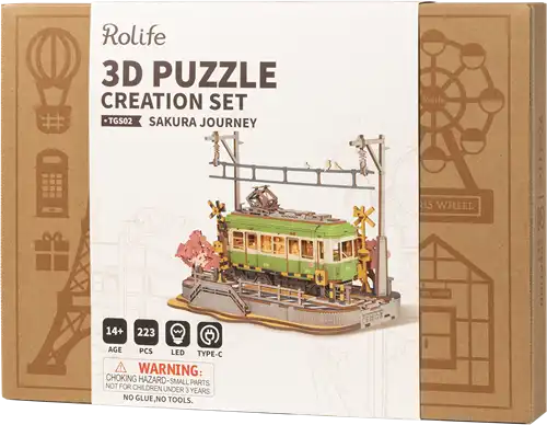 Houten bouwpakket - Sakura Journey - TGS02 - Rolife