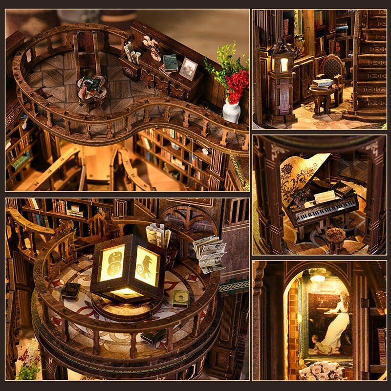 Miniatuur - Dreamy Book Hall - AW02-003 - Dongguan