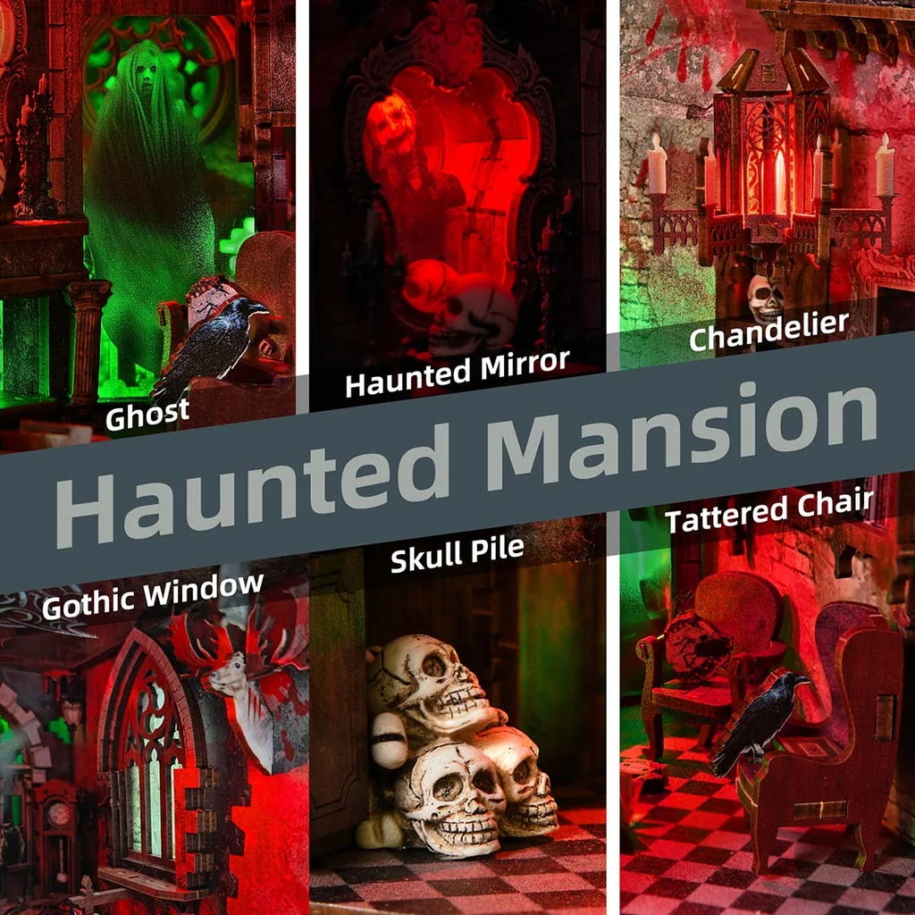 Miniatuur - Book Nook - Haunted Mansion - FJ02 - Fifijoy