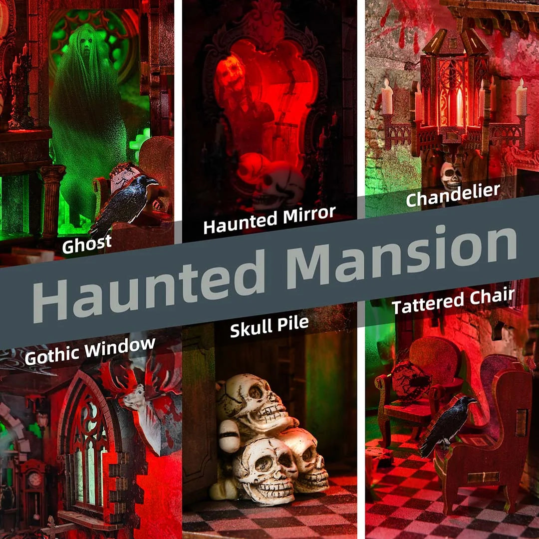 Miniatuur - Book Nook - Haunted Mansion - FJ02 - Fifijoy