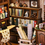 Miniatuur - Book Nook - Sewing Room - FJ03 - Fifijoy