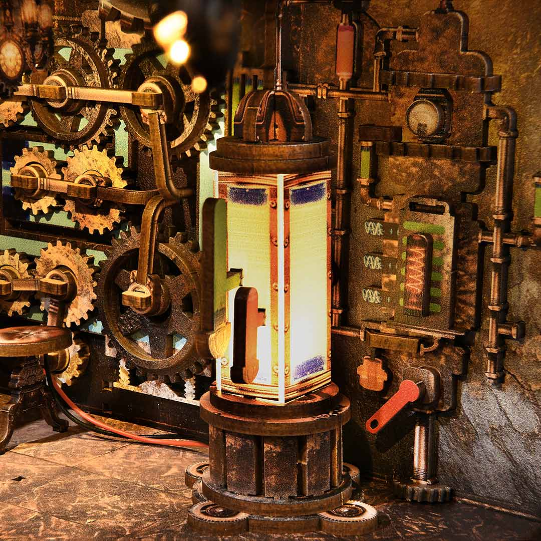 Miniatuur - Book Nook - Mad Scientist's Lab - FJ04 - Fifijoy