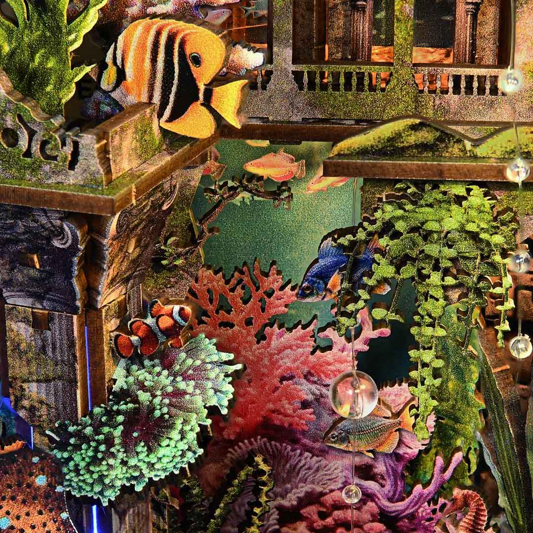 Miniatuur - Book Nook - Lost City of Atlantis - FJ09 - Fifijoy