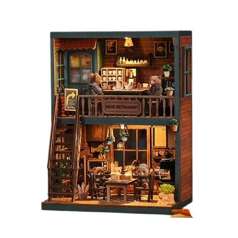 Miniatuur - Bear Restaurant - AW02-004 - Dongguan