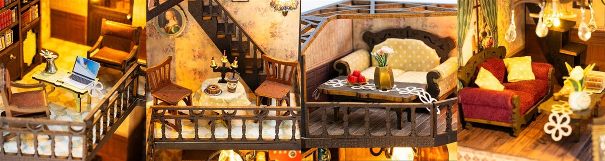 Miniatuur - Fortunate Encounter Cafe - M2533Z - Hongda