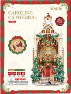 Miniatuur - Book Nook - Caroling Cathedral - TGB26 - Rolife
