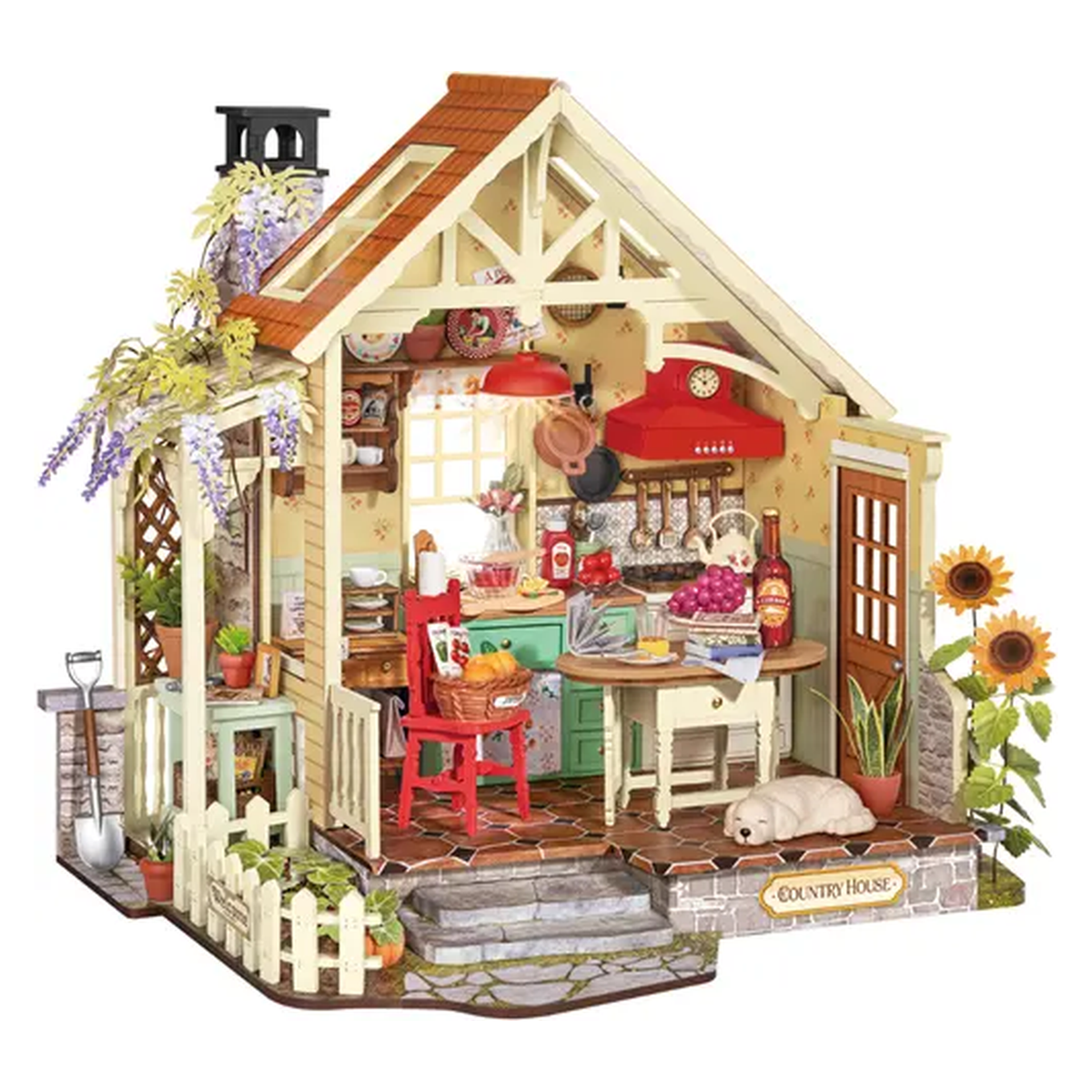 Miniatuur - Sunlit Farmhouse Kitchen - DH101 - Rolife