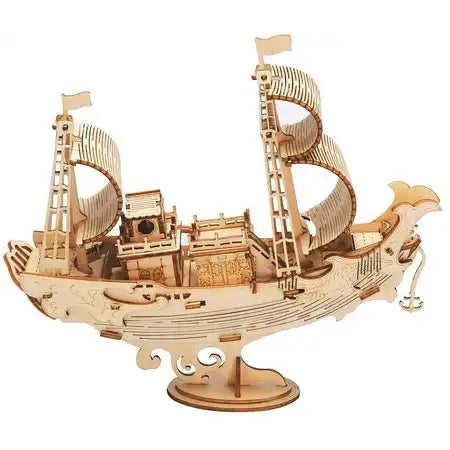 Houten bouwpakket - Diplomatic Ship - 118 onderdelen - Rolife