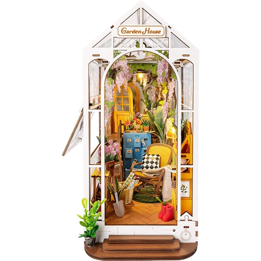 Miniatuur - Book Nook - Garden House - Rolife