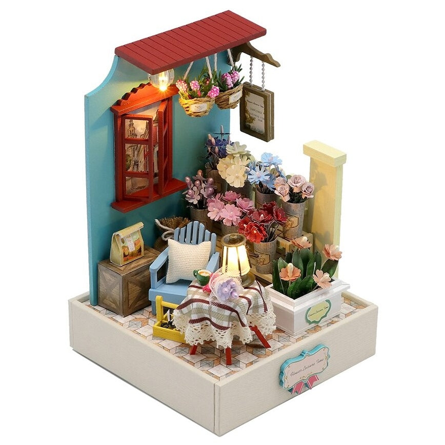 Miniatuur - Flower Leisure Time - S2202Z - met stofkap