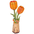 Houten bouwpakket - Bloemen - Orange Tulip - 76 onderdelen - Rowood