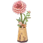 Houten bouwpakket - Bloemen - Pink Dahlia - TW131 - Rowood