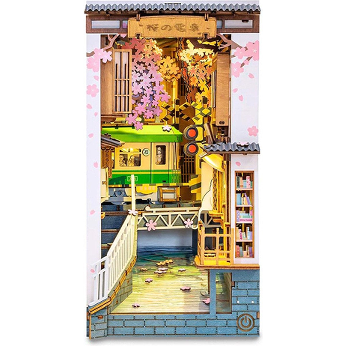 Miniatuur - Book Nook - Sakura Densya - Rolife