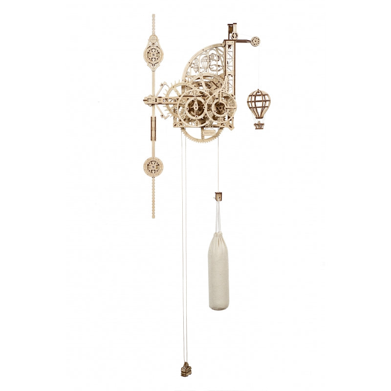 Houten bouwpakket - Aero wandklok - 320 onderdelen - Ugears