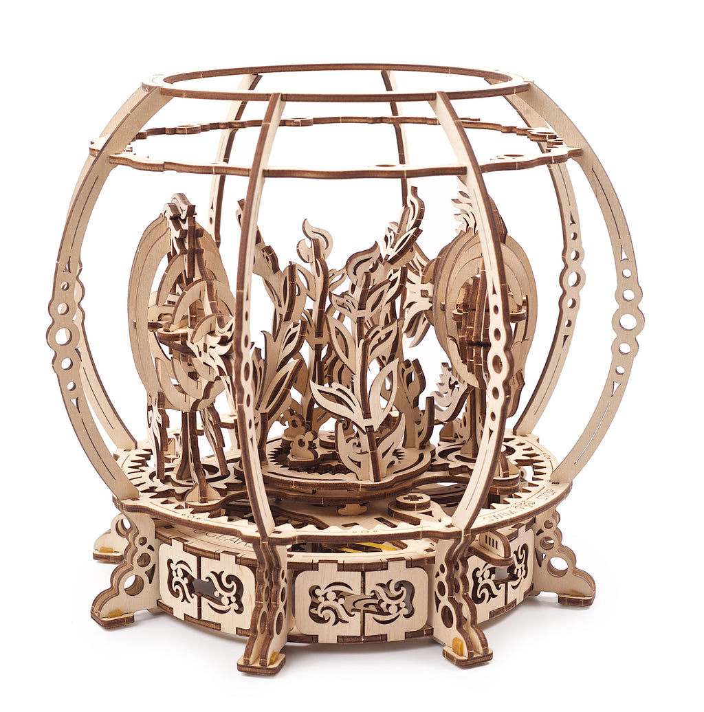 Houten bouwpakket - Mechanisch aquarium - 325 onderdelen - Ugears