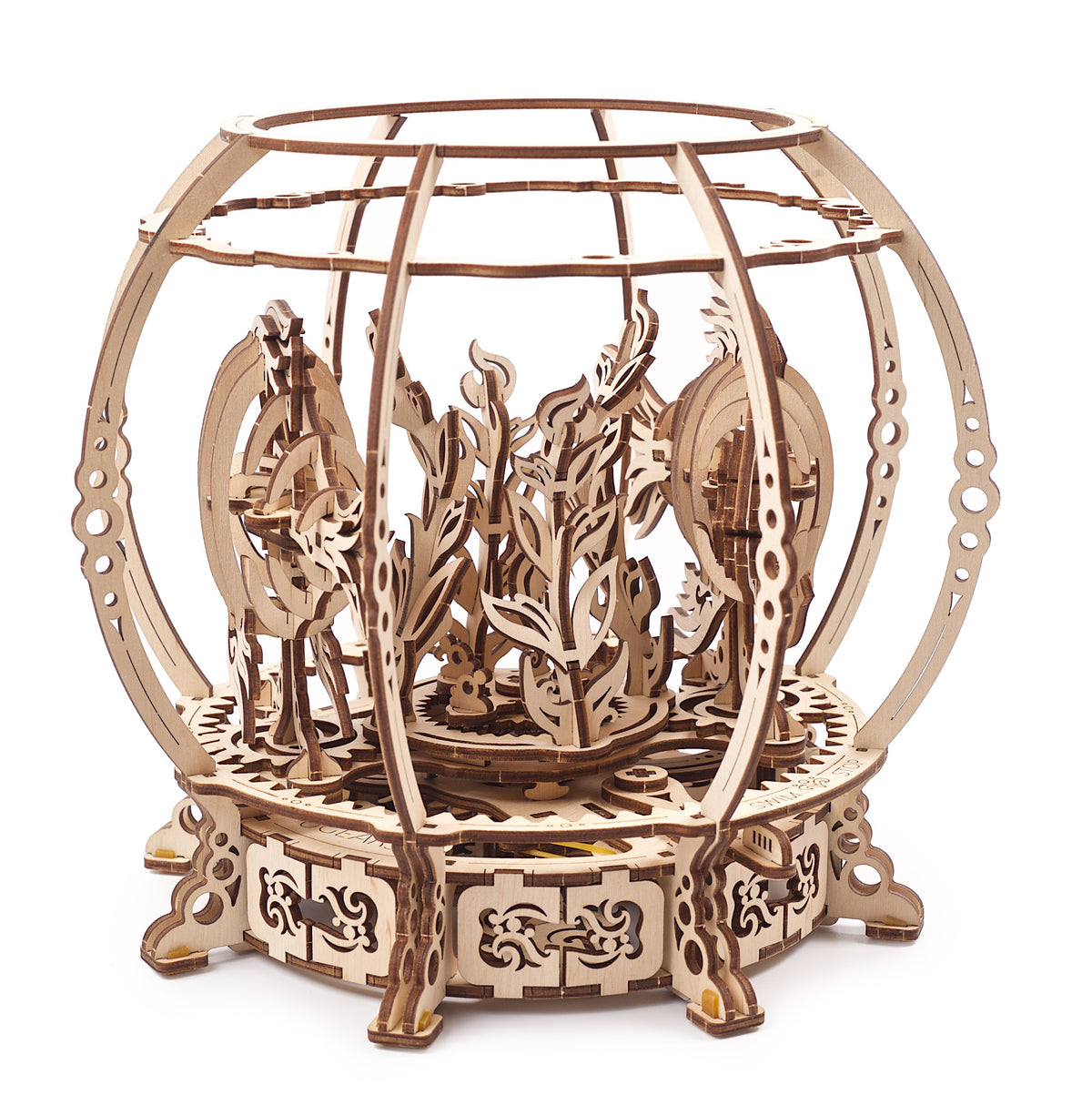 Houten bouwpakket - Mechanisch aquarium - 325 onderdelen - Ugears