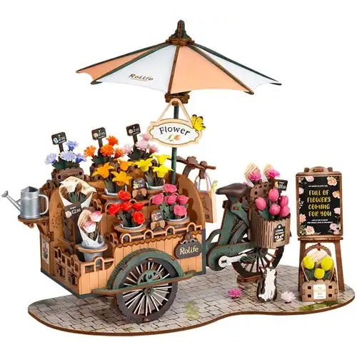 Houten bouwpakket - Blossom Cart - 187 onderdelen - Rolife