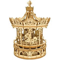 Houten bouwpakket - Muziekdoosje - Romantic Carousel - 384 onderdelen - ROKR
