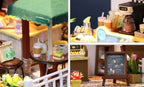 Miniatuur - Coffee Time - C006Z - met stofkap