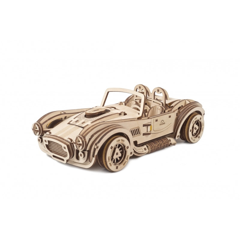 Houten bouwpakket - Drift Cobra Racewagen - Ugears - 370 onderdelen