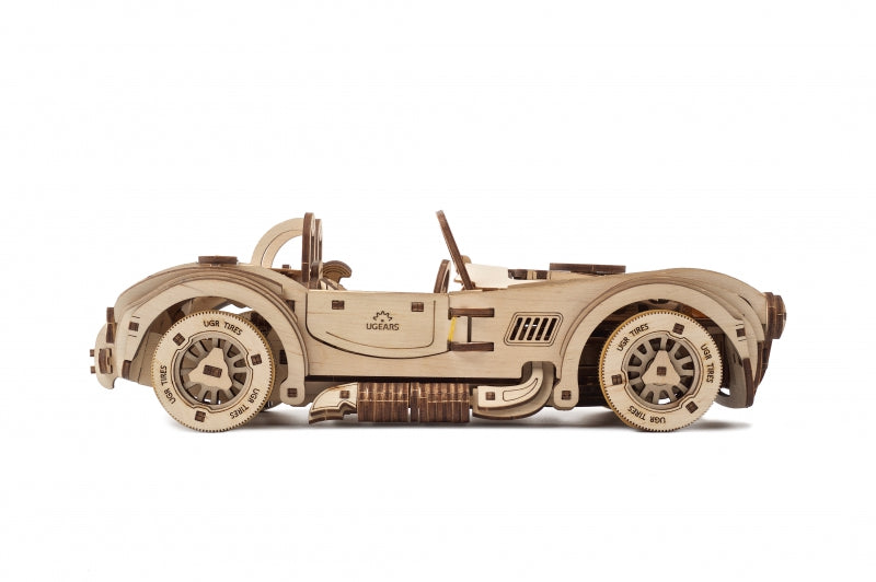 Houten bouwpakket - Drift Cobra Racewagen - Ugears - 370 onderdelen