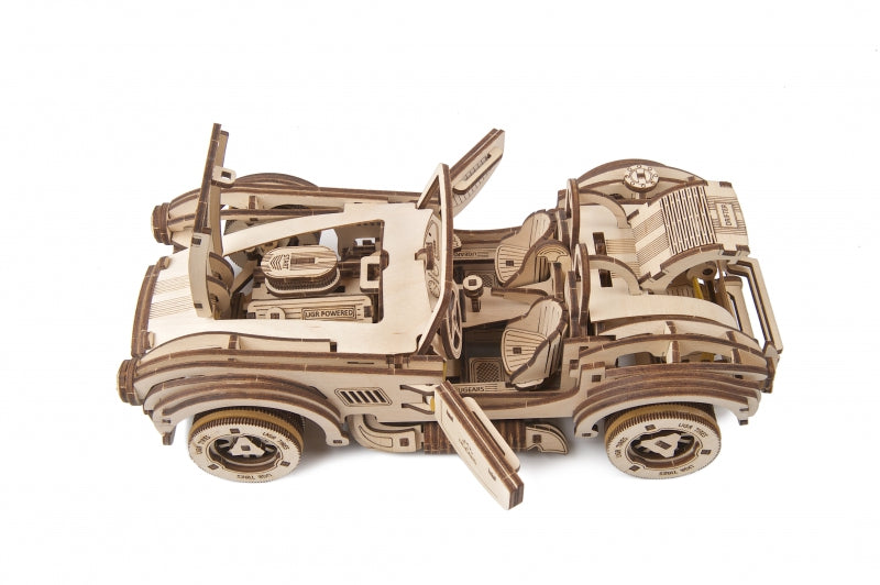 Houten bouwpakket - Drift Cobra Racewagen - Ugears - 370 onderdelen
