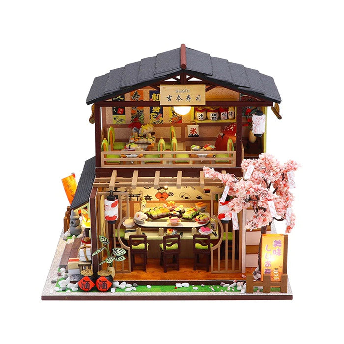 Miniatuur - Gibbon Sushi - M2011Z - met stofkap