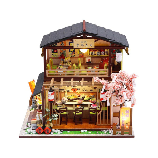 Miniatuur - Gibbon Sushi - M2011Z - met stofkap