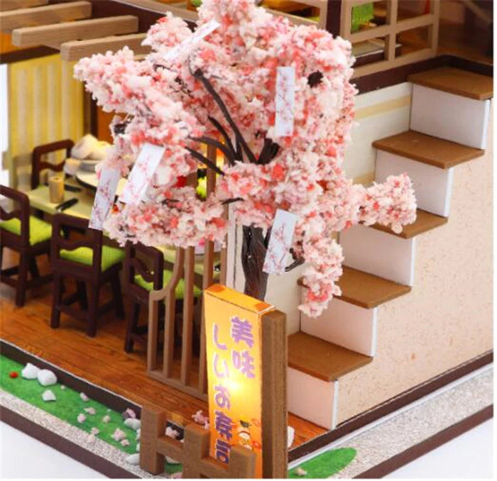 Miniatuur - Gibbon Sushi - M2011Z - met stofkap