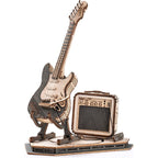 Houten bouwpakket - Electric Guitar - 140 onderdelen- Rolife