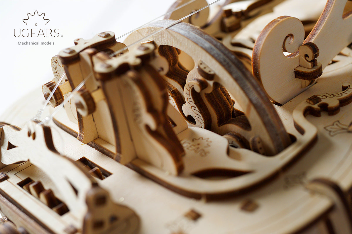 Houten bouwpakket - Hurdy Gurdy - 292 onderdelen - Ugears