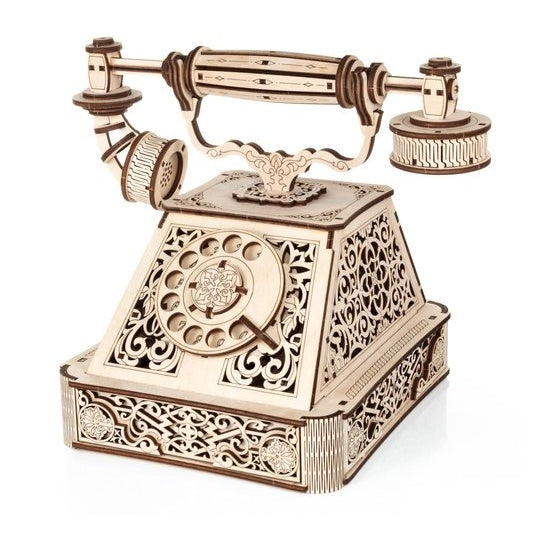 Houten bouwpakket - Retro Telephone - 3861 - EWA
