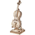 Houten bouwpakket - Cello - 58 onderdelen- Rolife