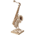 Houten bouwpakket - Saxophone - 136 onderdelen - Rolife