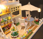 Miniatuur - Pink loft - M033Z - met stofkap